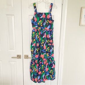 J. Crew Factory Floral Maxi Dress - Multicolor